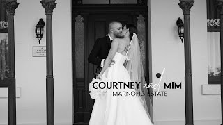 Beautiful wedding in Marnong Estate - Courtney & Mim [4K Film]