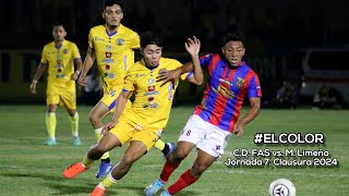 El Color - C.D. FAS vs. Municipal Limeño - Clausura 2024, jornada 7