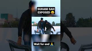 SUHANI SAH EXPOSED | SUHANJ SAH SE BADA MAGICIAN 😂 #roast #ytshorts #short