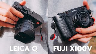 FUJIFILM X100V vs LEICA Q - Ultimate Comparison