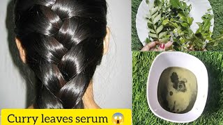 *DYI curry leaves serum for Hair growth *||तेजी से बालों की लम्बाई बढ़ाएं - YouTube