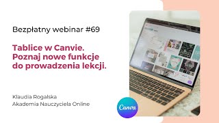 Tablice w Canvie. Poznaj nowe funkcje do prowadzenia lekcji.