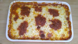 PARMEGIANA DE CARNE MOÍDA AO FONO - RECEITA FÁCIL