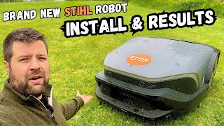 The Brand New STIHL iMow EVO Robot Mower - How to Install & Results