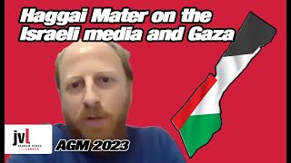 Haggai Matar at Jewish Voice for Labour's AGM | 03/12/23.