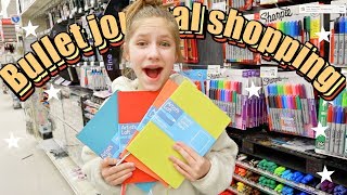 Bullet Journal Shopping Vlog and Shopping Haul! | Bullet journal ideas