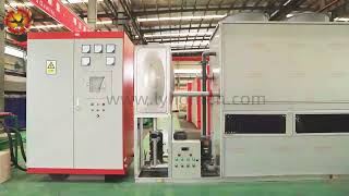 Scrap steel or iron material melting furnace, steel foundry industry