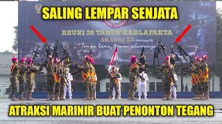 SALING LEMPAR SENJATA DENGAN SEMPURNA | KOLONE SENAPAN PART 1