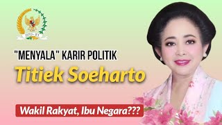 Karir politik Titiek Soeharto, dua kali "goal" Senayan