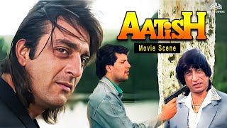 ज़िंदगी जीने का मजा तो तब है, दोस्त, जब मौत की उंगली पकड़ कर भागा जाए | Aatish Movie Scene