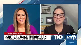 Critical Race Theory Ban in California School District - Erika Sanzi, The National Desk 3-8-24