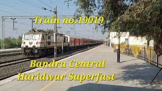 Dangerous 130kmph WAP 7 with Dehradun Express| Train 19019 Dehradun Express | Indian Railways