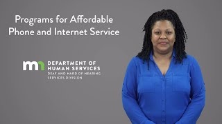 Programs for Affordable Phone and Internet Service