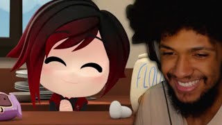 RWBY Chibi S1 Episodes 1-4 Reaction - RWBY CHARACTERS BUT SMALLER!