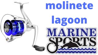 Molinete lagoon neo plus marine sports lançamento molinete bom e barato!