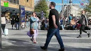 People Watching in London Kings Cross UK Travel