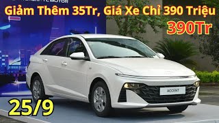 ✅ Giá Khuyến Mại Hyundai Accent Cuối Tháng 9 | Giảm Thêm 35 Triệu Giá Xe Chỉ 390 Triệu |Xegiatot24h