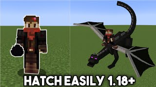 How To Hatch Ender Dragon Egg in Minecraft Easily! 1.18+