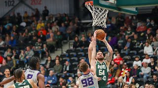 Milwaukee Bucks Sandro Mamukelashvili Delivers Second Consecutive Double-Double | NBA G League