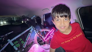 Sayansh ki Cycle Modified Karwa di 😱 | Gun Neon Light | Yaatri