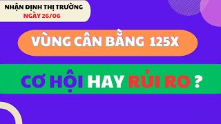 14H45 LIVE :VÙNG CÂN BẰNG 125X, CƠ HỘI HAY RỦI RO ? CHIẾN LƯỢC HÀNH ĐỘNG CHO NHÀ ĐẦU TƯ LÚC NÀY