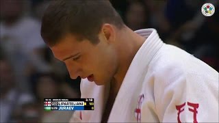 Varlam Liparteliani (GEO) vs Sherali Juraev (UZB) -90kg Judo World Championships Chelyabinsk 2014