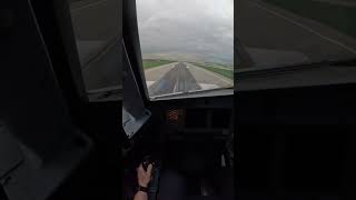 Landing in Moscow UUDD/DME #airbus #aviation #cockpit #landing #a320