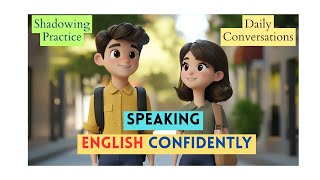 Shadowing Practice | Lesson 1 - Weekend Plans | Speaking English Confidently with Daily Conversation