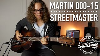 MARTIN 000-15M STREETMASTER - MAHOGANY BURST