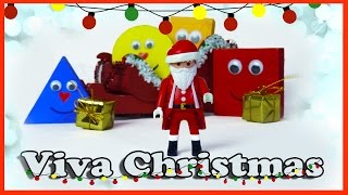 The Shapes and Santa..videos for kids.