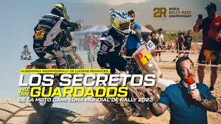 EXCLUSIVA ⚠️ Husqvarna 450 FR Rally campeona del Rally-Raid Championship 2023 - Luciano Benavides