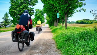 L'Estrie à vélo - De Coaticook à La Patrie (Jour 2)