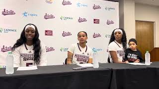 MSU WBB Players postgame vs. Alcorn State: 11-6-23