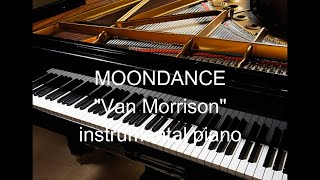 Moondance piano cover. (Van Morrison). Instrumental jazz rock piano. (Van Morrison) Performance.