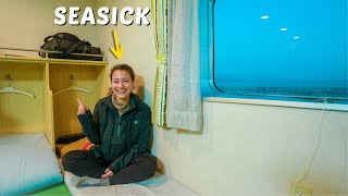 26 HOURS ON A JAPANESE FERRY (3rd class Kagoshima to Okinawa)