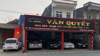 Báo giá xe tại cửa hàng / văn quyết auto