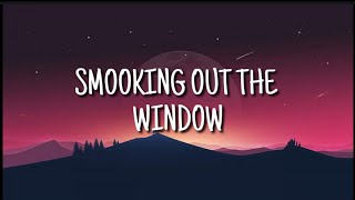 Smoking Out The Window - Bruno Mars Ft. Anderson Paak (Lyrics)