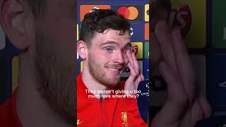 Robertson tells benfica fans to stop smoking!