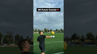 How to GK Punch ⚽️🥊 #shorts