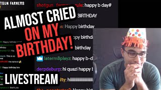 Almost Cried On My Birthday!- Shotgun Farmers Livestream