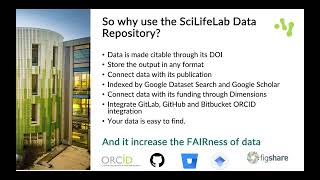 SciLifeLab Data Centre tutorial: Data Publishing