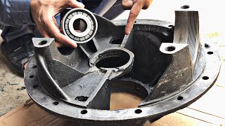 How to Resize The Differential Gear Housing // A   Skilled Mechanic can Do it Easily // Must Watch