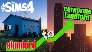 Sims 4: For Rent - DEATH OF A SLUMLORD - Slumlord to Landlord Pt 2