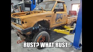 Datsun 720 5.3 LS swap Episode 2