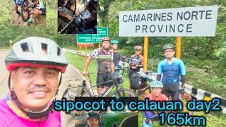 Sipocot to calauan Quezon via daet  naputulan ng kadena inulan pa day2 #irosintomanila