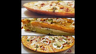 Potato Egg Pizza l Egg Potato Pizza l How To Make Egg Potato Pizza.