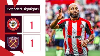 Brentford vs West Ham United (1-1) Highlights Premier League 2024 | west ham brentford | Mbeumo Goal