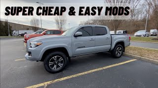 2 super cheap & easy to install mods for your Toyota Tacoma!