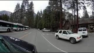 360 Degree Video - Drive in Yosemite National Park USA