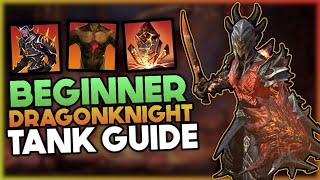 ESO Beginner Dragonknight Tank Guide & Build for PvE | Sets, Skills, CP etc. | Update 44